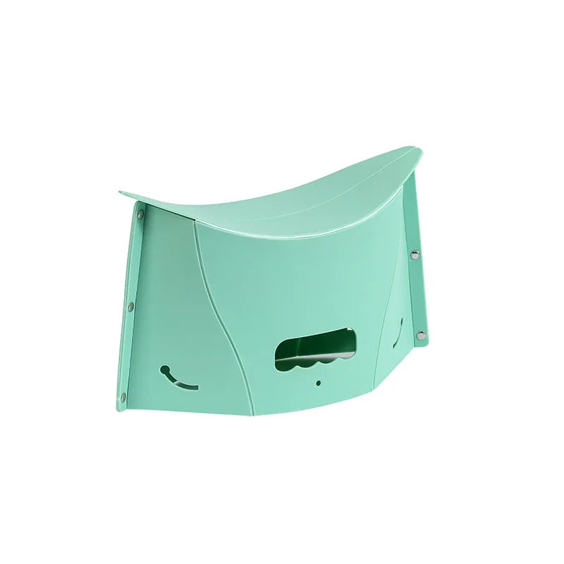 Folding Card Stool Portable Plastic Camping Chair Multi-Function Outdoor Foldable Lightweight Seat for Fishing Picnic Travel