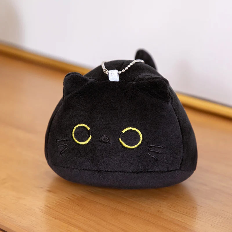 Cartoon Black Cat Plush Toy Animal Girl Dormitory Sleeping Plush Toy Pillow Office Home Sofa Cushion