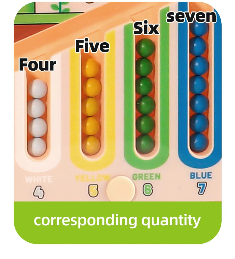 Magnetic Wooden Maze Learning Board