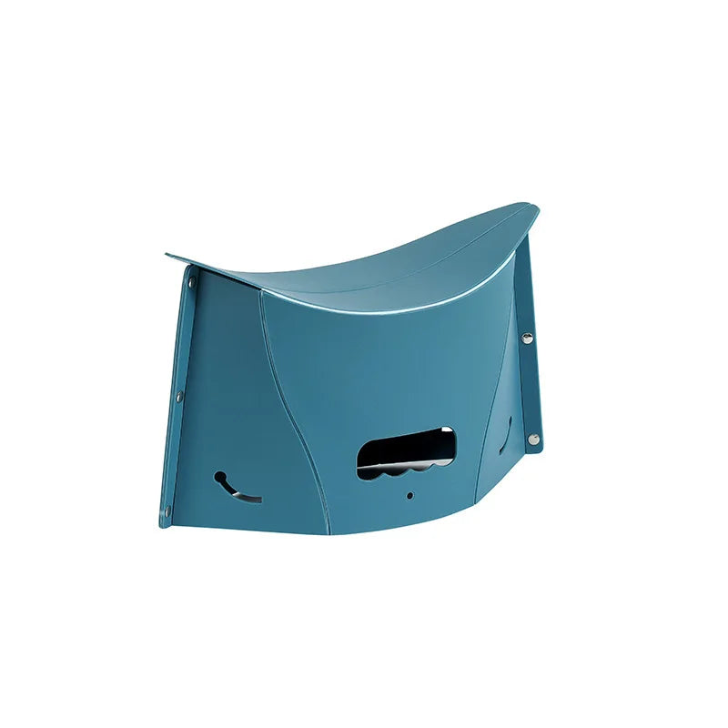 Folding Card Stool Portable Plastic Camping Chair Multi-Function Outdoor Foldable Lightweight Seat for Fishing Picnic Travel