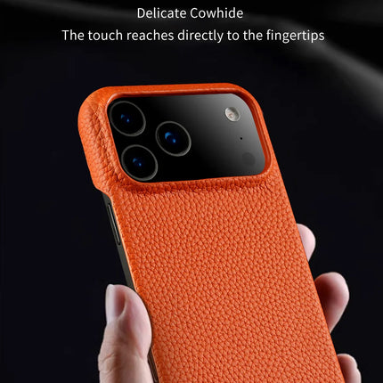 Magsafe Case for iPhone 17 Air 15 16 Pro Max 17Pro Lychee Natural