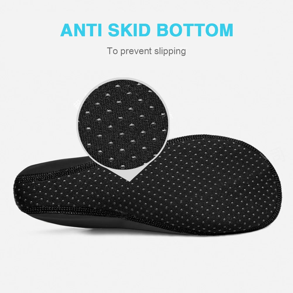 Aqua Diving Sockses Swimming Diving Socks Slipper Non-Slip Water Shoes Summer Beach Sandal Flat Shoe For Water Sports Women Men