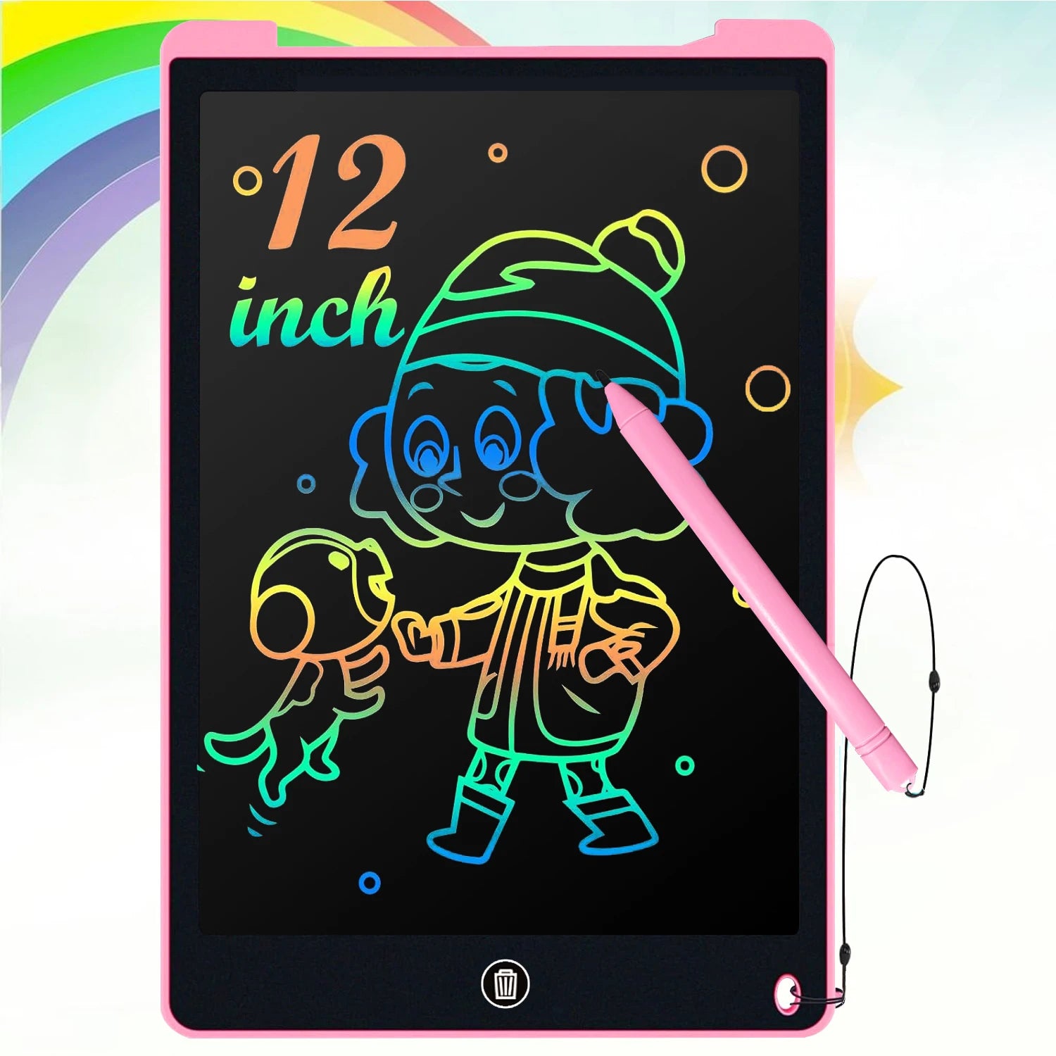 12 Inch / 8.5 Inch LCD Writing Board Drawing Tablet Colorful Doodle Board Eye Protection Learning Gifts for young people
