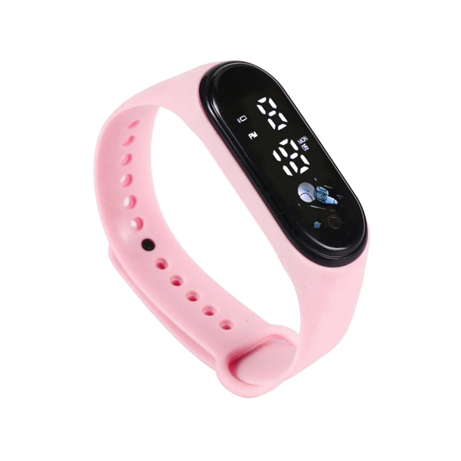 Children'S Smart Sports Watch Outdoor Electronic Fitness Smart Silicone Bracelet Children'S Waterproof Multifunctional Watch