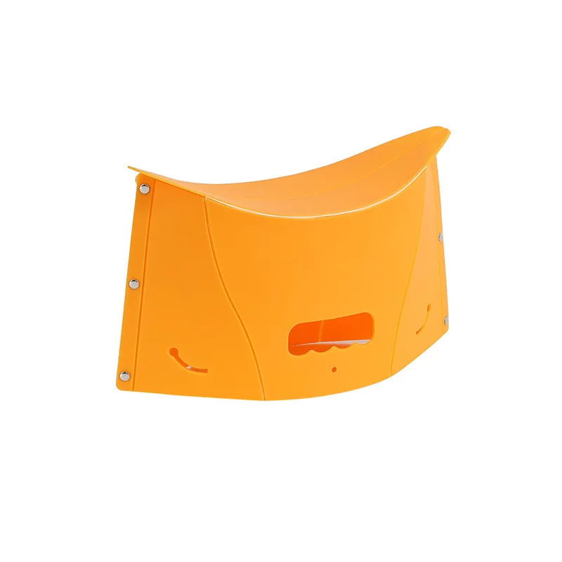 Folding Card Stool Portable Plastic Camping Chair Multi-Function Outdoor Foldable Lightweight Seat for Fishing Picnic Travel