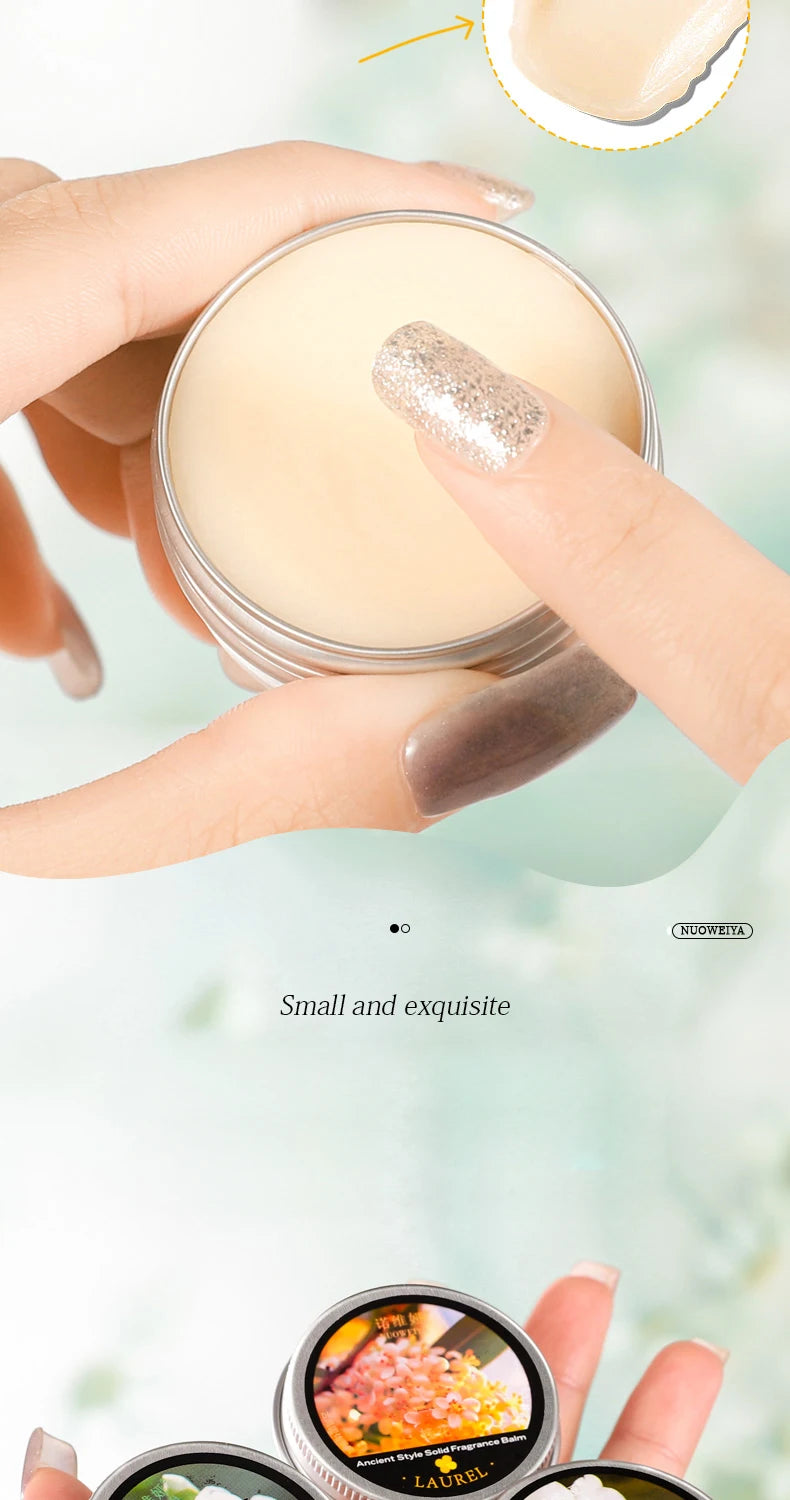 Solid Ointment, Lasting Fragrance, Suitable for Dating, Men and Women Dating Perfume, Halloween/Christmas/Holiday Gift