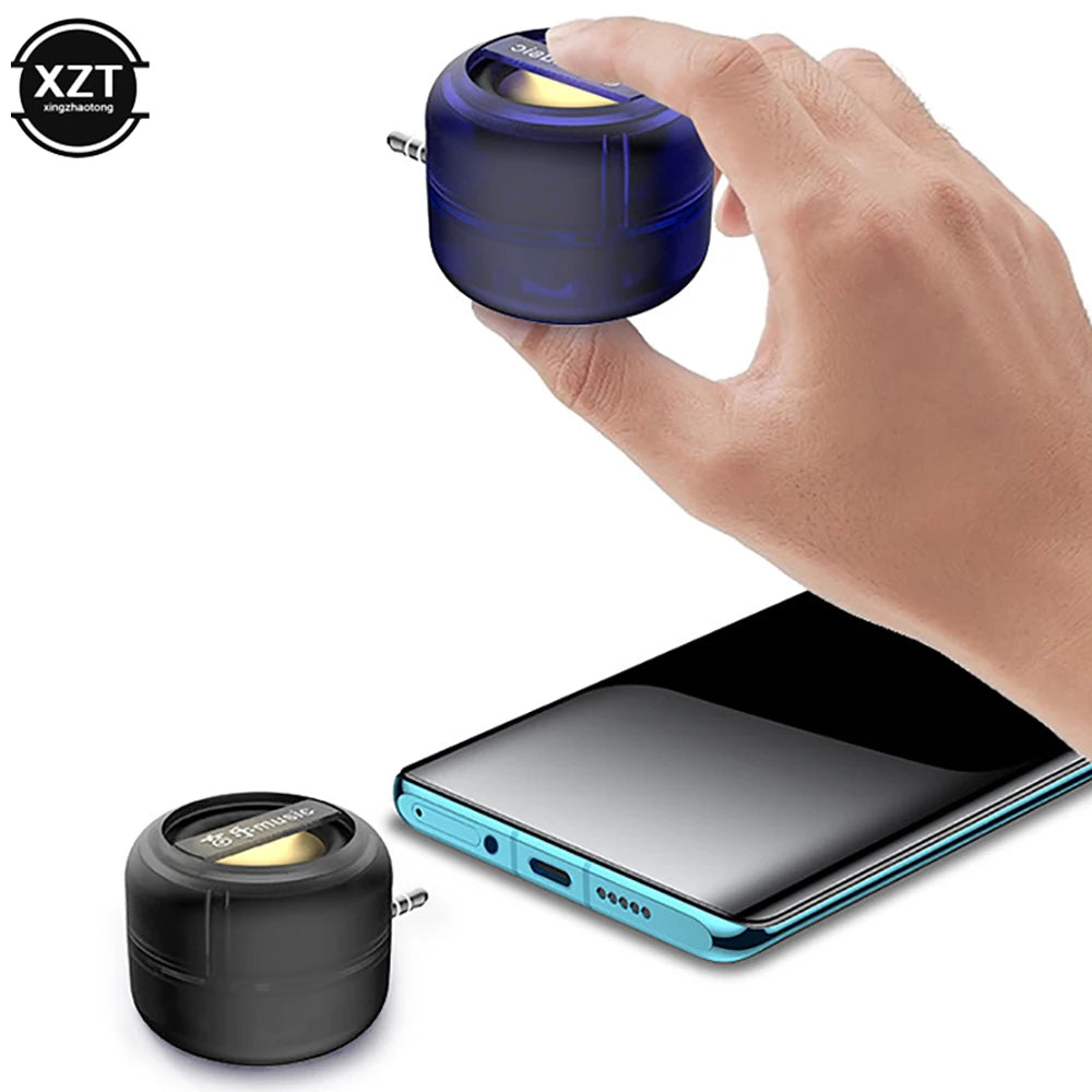 Mini Sound box 3.5mm AUX Rechargeable Speakers Portable Stereo Megaphone Player Speaker Subwoofer for PC Phone Laptop Soundbar