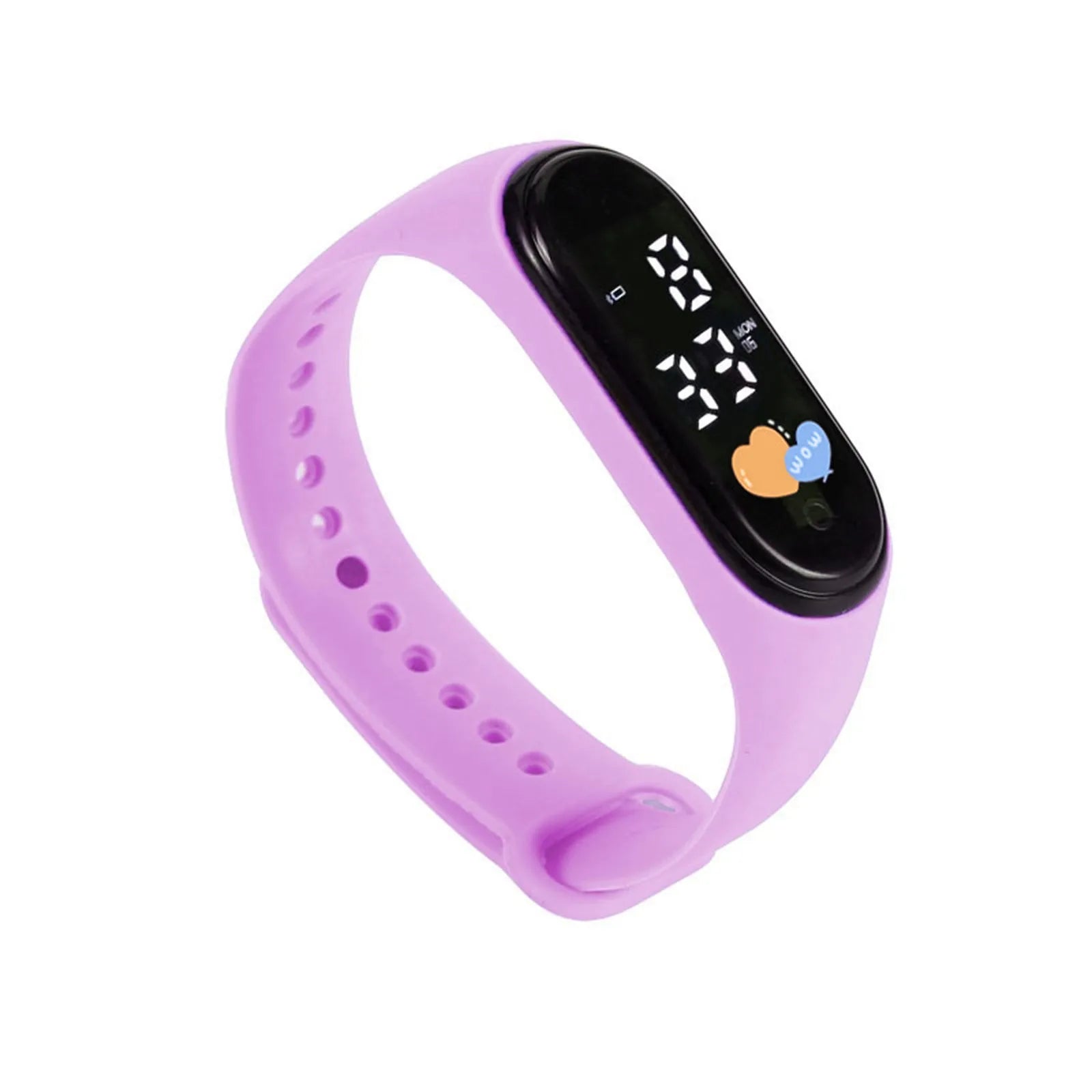 Children'S Smart Sports Watch Outdoor Electronic Fitness Smart Silicone Bracelet Children'S Waterproof Multifunctional Watch