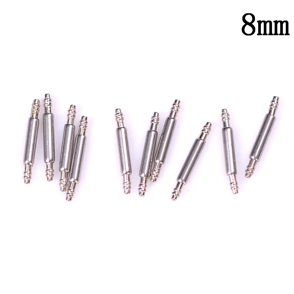 [ZY]10Pcs Stainless Steel Watch Strap Spring Rod Watch Strap Connecting Rod Pin 8-22[ZY]