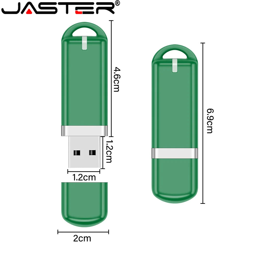 JASTER USB Flash Drives 2.0 Plastics Mini Pen Drive 128MB 4GB 8GB 16GB 32GB 64GB 128GB Commercial Affairs USB Memory Stick Gifts