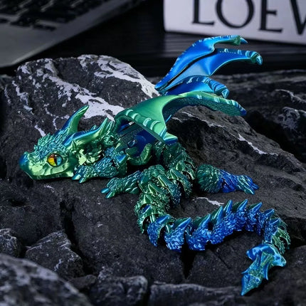 3D Printed Big Horn Dragon Toy