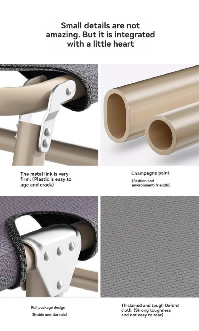 Household Goods Lounge Chair, Outdoor Camping, Simple Folding Bed,  Single Bed, Office Nap, Nap Bed, Marching Bed