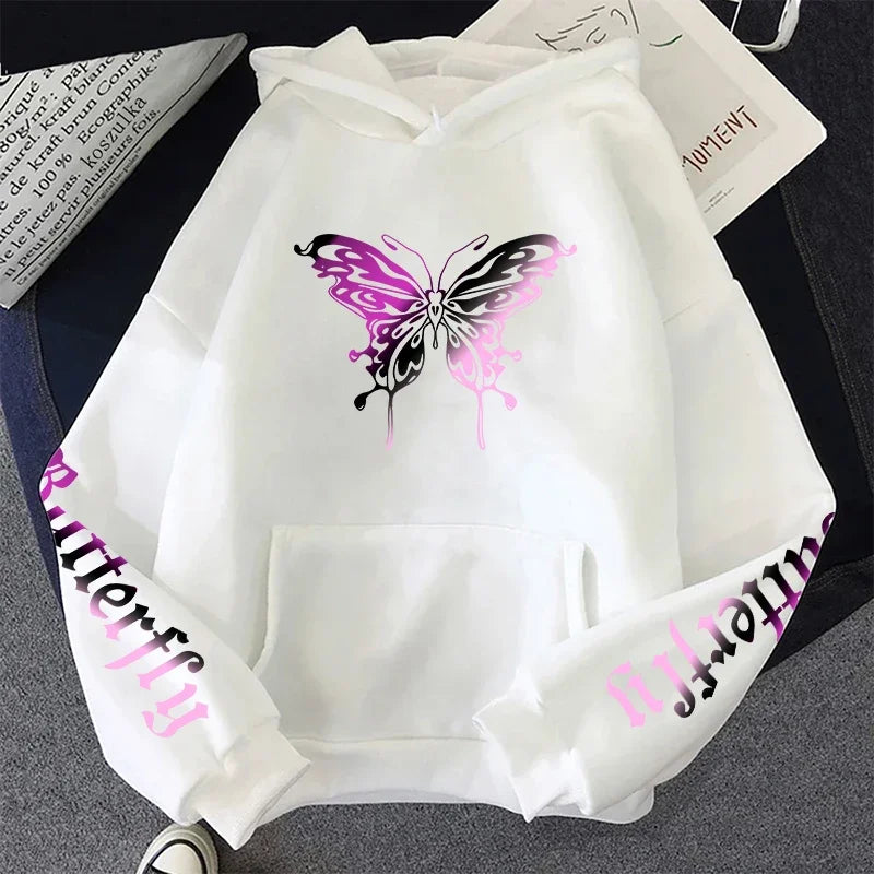 Women's Sweatshirt Printed Y2K Hoody Coat All Season Female Daily Casual Fashion Pullover Home Outdoor Comfort Hoodies