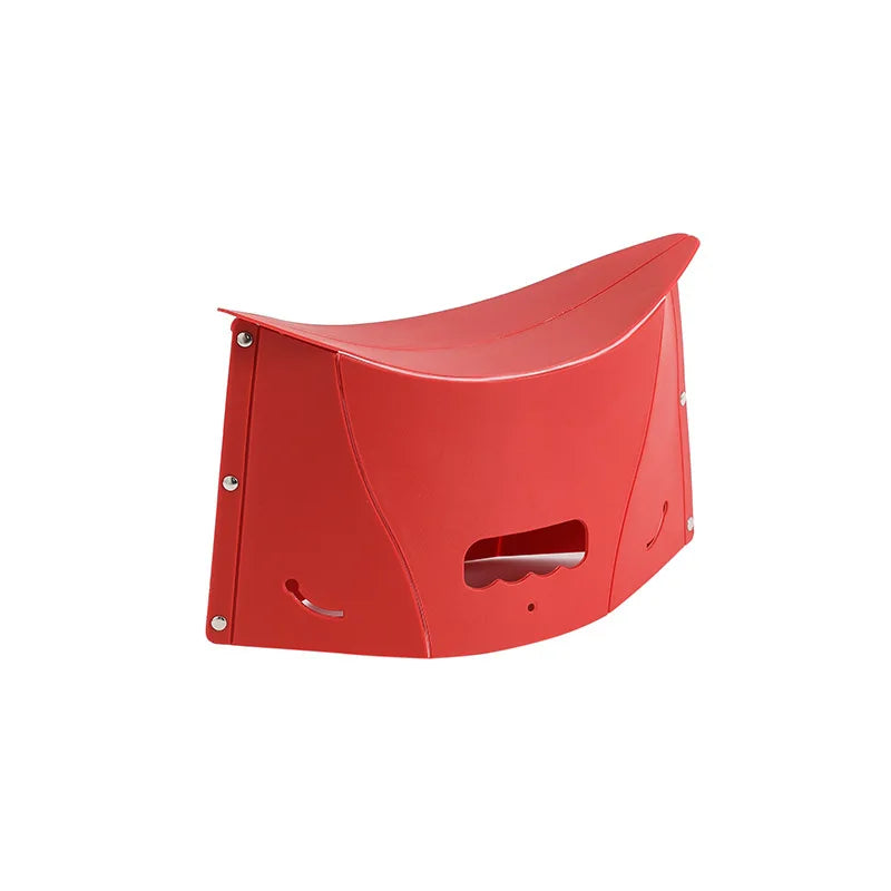 Folding Card Stool Portable Plastic Camping Chair Multi-Function Outdoor Foldable Lightweight Seat for Fishing Picnic Travel