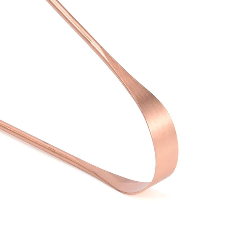 1/3Pcs Pure Copper Tongue Scraper With Metal Box Oral Cleaner Brush Fresh Cleaning Hygiene High Quality Tounge Scraper 3 styles
