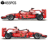 2025 Technical NEW F1 Racing Car Building Blocks Set MOC Model Kit DIY Assembly Bricks Creative Educational Toys For Children