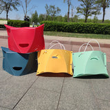 Folding Card Stool Portable Plastic Camping Chair Multi-Function Outdoor Foldable Lightweight Seat for Fishing Picnic Travel