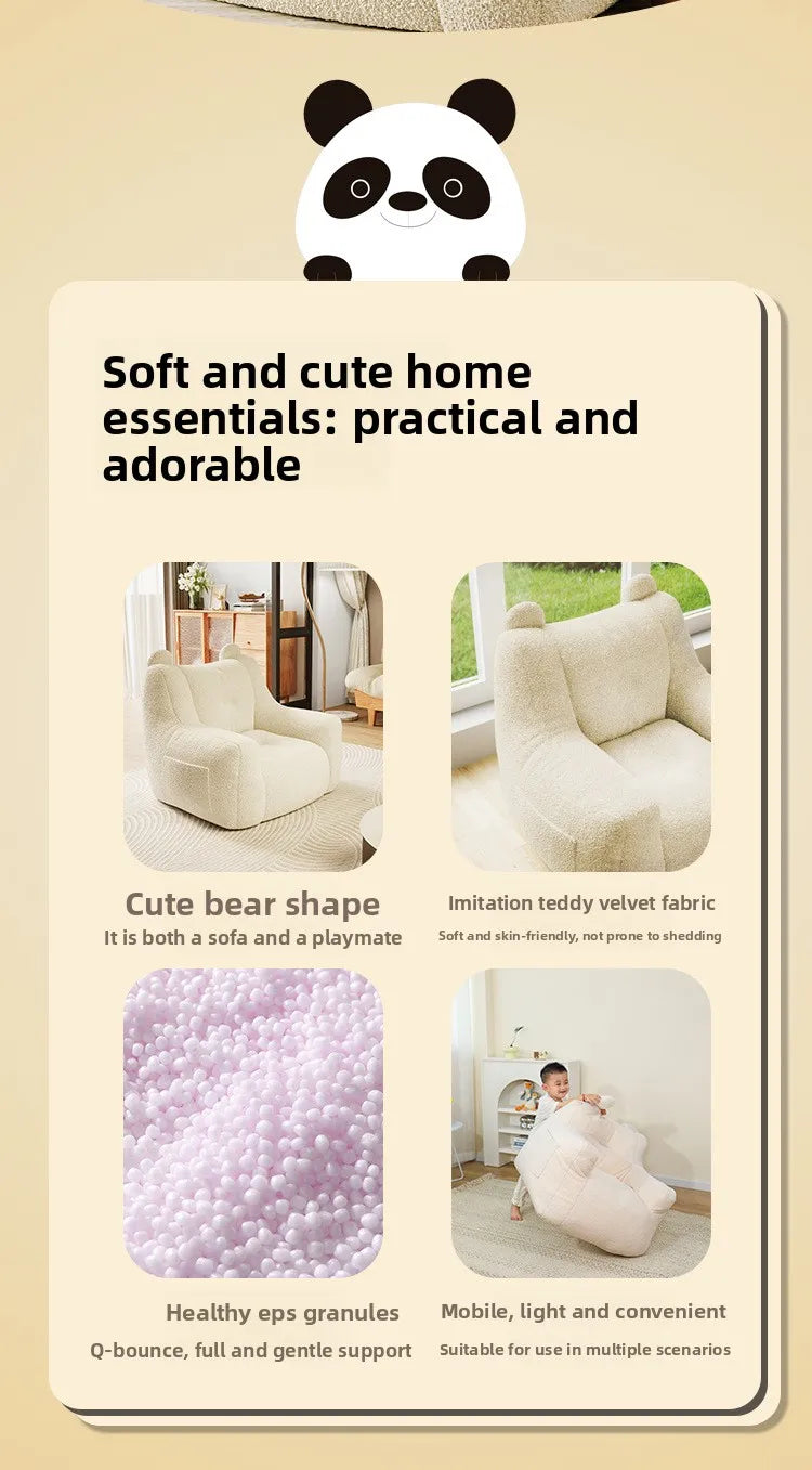 Adult sofa lazy sofa chair reading book corner small sofa chair bedroom cartoon lazy seat