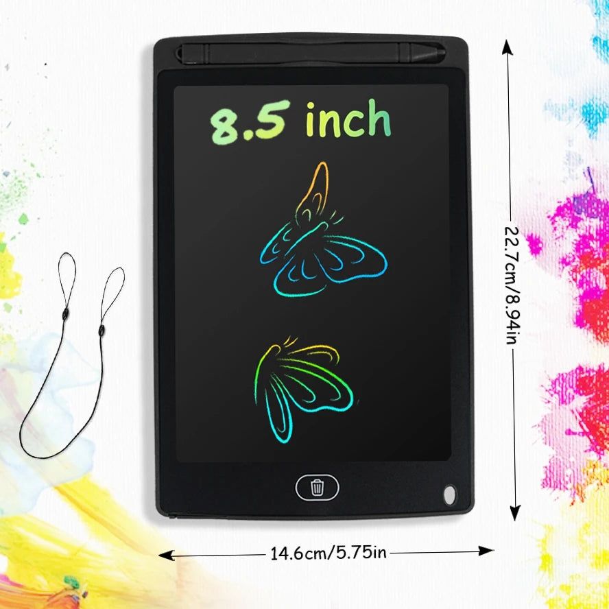 12 Inch / 8.5 Inch LCD Writing Board Drawing Tablet Colorful Doodle Board Eye Protection Learning Gifts for young people