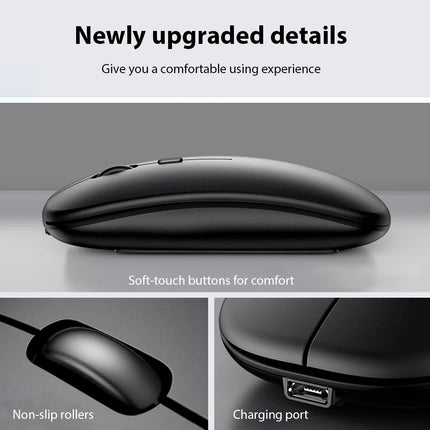 Universal Wireless Bluetooth Keyboard & Mouse Combo for Laptop, Tablet & Desktop