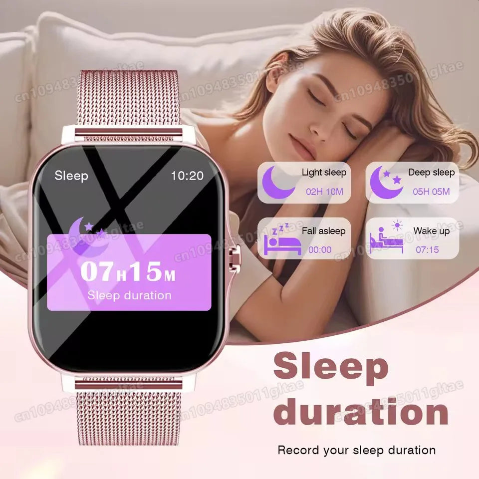 2026 Smart Watch Android IOS Phone 1.83 Inch Color Screen Bluetooth Answer Call Fitness Watches Tracker Smartwatch Women Men New