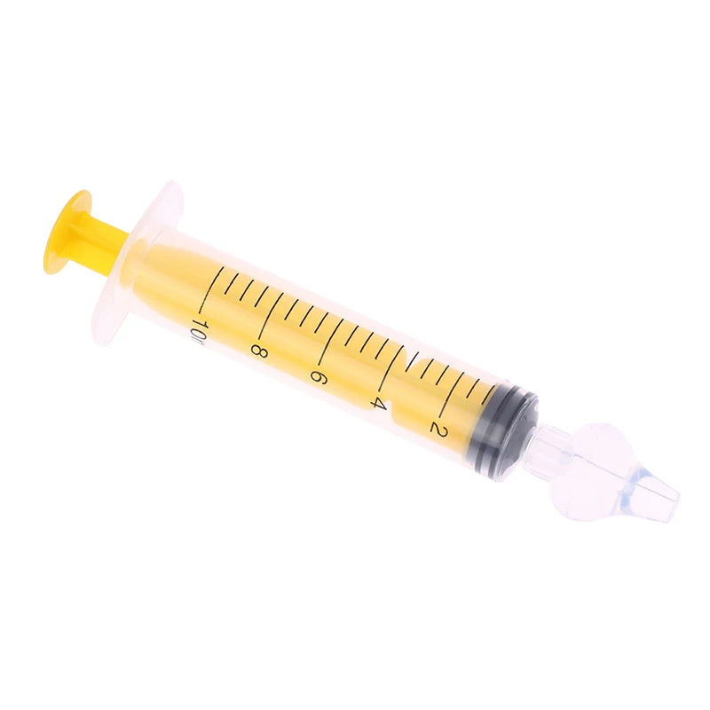 Silicone Nasal Aspirator Baby Syringe Type Nose Cleaner Newborn Rhinitis Washer
