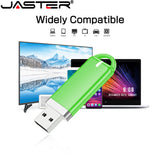 JASTER USB Flash Drives 2.0 Plastics Mini Pen Drive 128MB 4GB 8GB 16GB 32GB 64GB 128GB Commercial Affairs USB Memory Stick Gifts