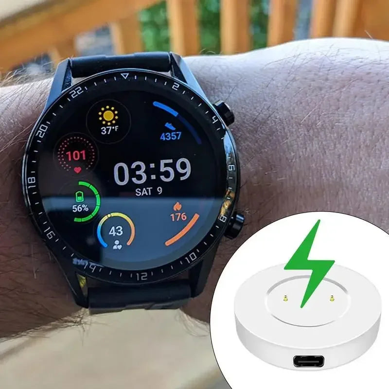 Dock Charger For Huawei Watch GT / GT2 / Honor Watch Magic 2 GS pro Wireless USB Fast Charging Cable Base Magnetic Watch Charger