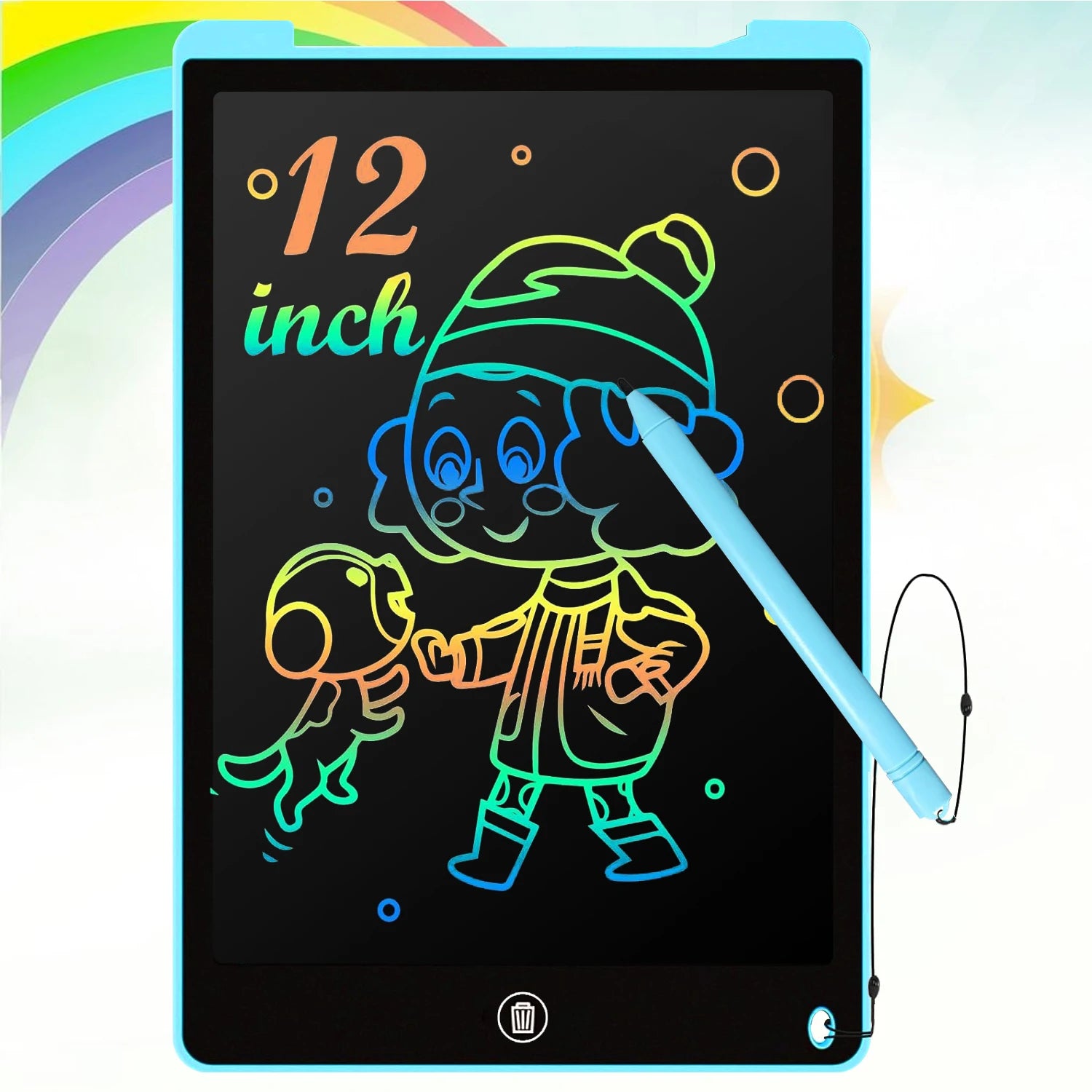 12 Inch / 8.5 Inch LCD Writing Board Drawing Tablet Colorful Doodle Board Eye Protection Learning Gifts for young people
