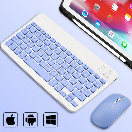 Universal Wireless Bluetooth Keyboard & Mouse Combo for Laptop, Tablet & Desktop