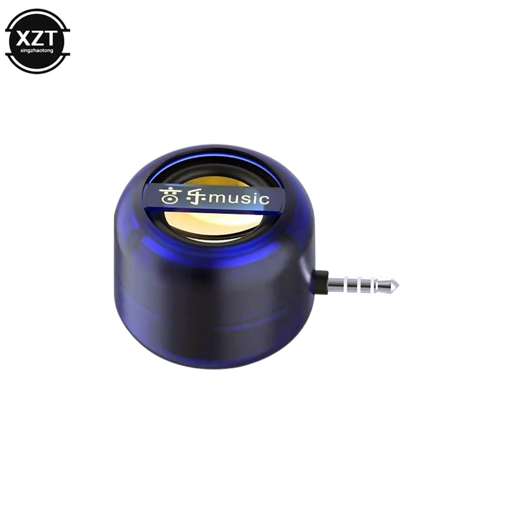 Mini Sound box 3.5mm AUX Rechargeable Speakers Portable Stereo Megaphone Player Speaker Subwoofer for PC Phone Laptop Soundbar