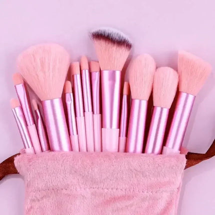 Soft Cosmetic Brush Set with Blender