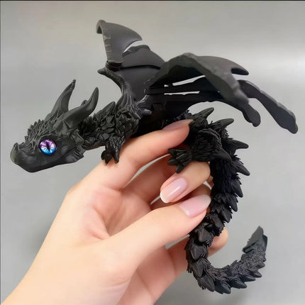 3D Printed Big Horn Dragon Toy