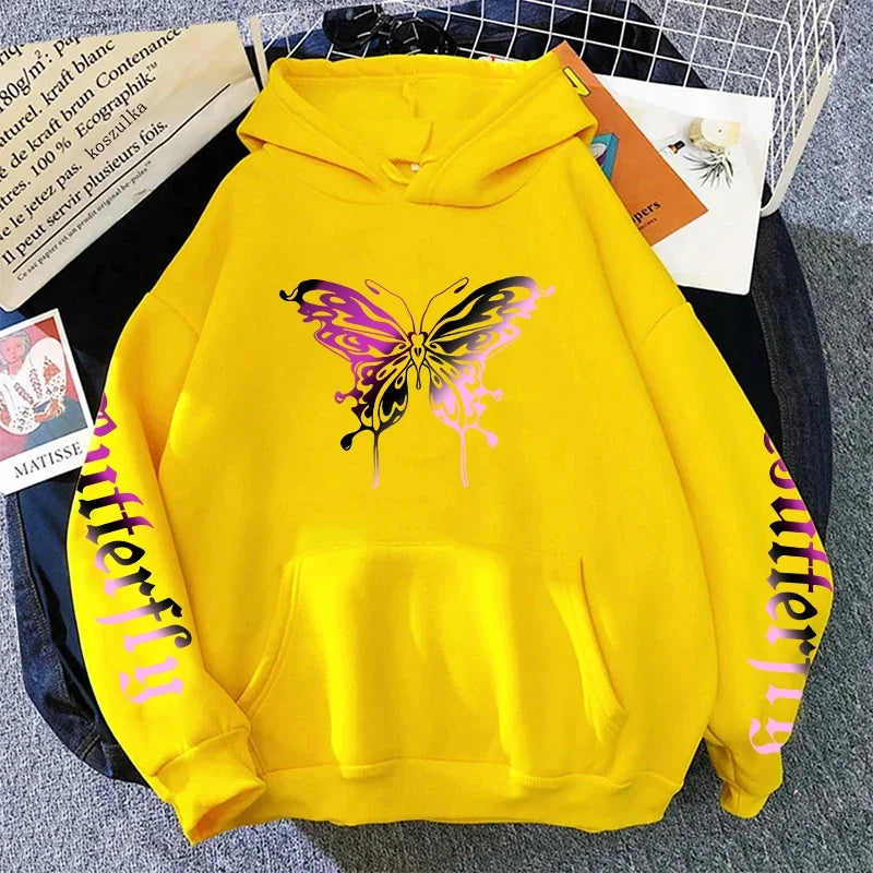 Women's Sweatshirt Printed Y2K Hoody Coat All Season Female Daily Casual Fashion Pullover Home Outdoor Comfort Hoodies