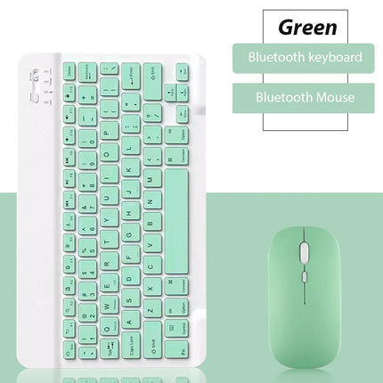 Universal Wireless Bluetooth Keyboard & Mouse Combo for Laptop, Tablet & Desktop