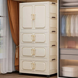 No-Install Foldable Baby Storage Cabinet – Large Capacity Multilayer Wardrobe & Toy Organizer, Portable for Living Room & Bedroo