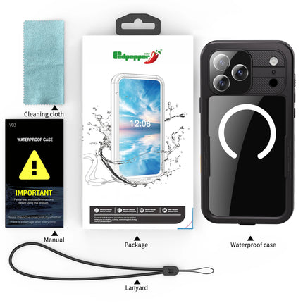 Magnetic Waterproof Phone Case for Swimming & Diving