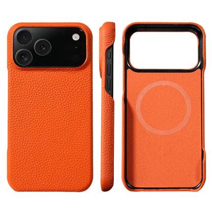 Magsafe Case for iPhone 17 Air 15 16 Pro Max 17Pro Lychee Natural
