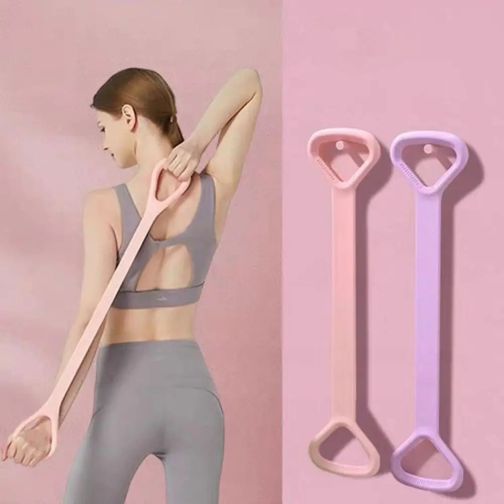 New 8-shaped Fitness Resistance Band Home Fitness Exercise Elastic Band Sports Workout Rubber Pull Rope Gym Equipment