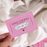 10 /20 PScratch Valentines Day Card Love Coupons Love Note Scratch Off Cards Valentine'S Day Anniversary Greeting Card DIY Gifts
