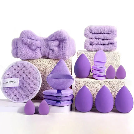 33PCS Professional Makeup Brush & Beauty Blender Set