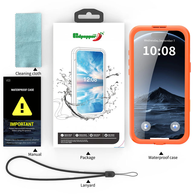 Magnetic Waterproof Phone Case for Swimming & Diving