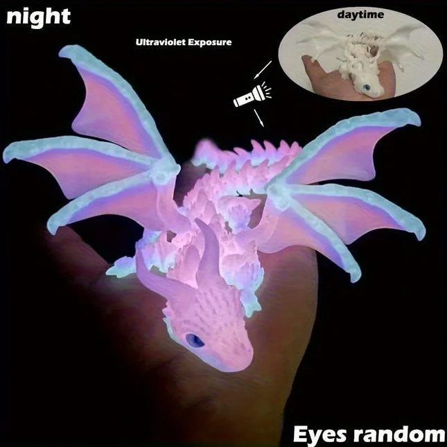 3D Printed Big Horn Dragon Toy