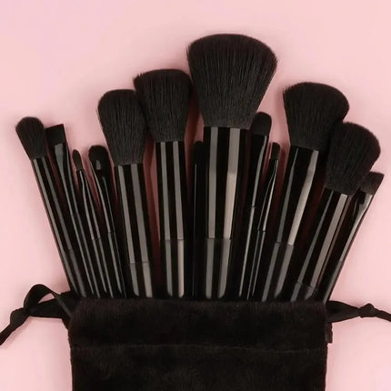 Soft Cosmetic Brush Set with Blender