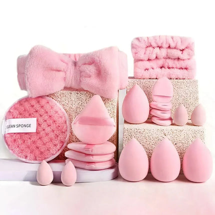 33PCS Professional Makeup Brush & Beauty Blender Set