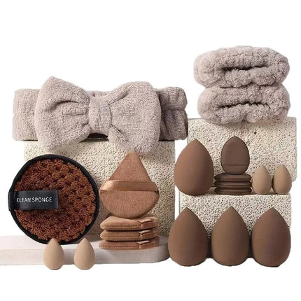 33PCS Professional Makeup Brush & Beauty Blender Set