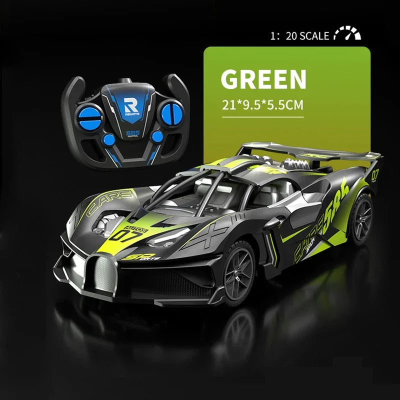 RC Car High Speed Sports Remote Controlled Mini Scale Model Vehicle Electric Drift Racing Car Toys for Boys Kids Birthday Gifts