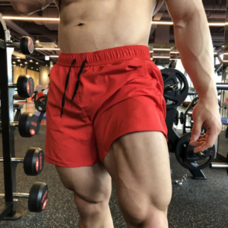 2025 New Running Shorts Gym Sportswear Men Jogging Outdoor Sports Shorts Fitness Man Quick Dry Breathable Pants Male Clothing ﻿