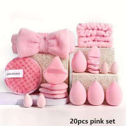 33PCS Professional Makeup Brush & Beauty Blender Set