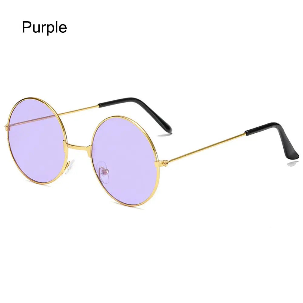 Fashion Party Hippie Round Sunglasses Metal Sunglasses Circle Glasses Eyewear